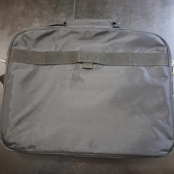 hp Black Nylon Laptop/Briefcase/Messenger Bag - Picture 4 of 12